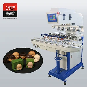Manufacturer Six Colour Closed Ink Cup Pad Printer