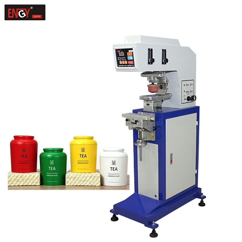 Factory direct sale single color pad printer printing logo for aluminum cans machine