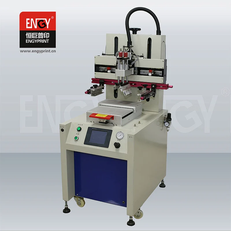 China Large Format Flat Silk Screen Printer Machine