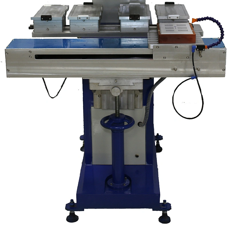 Good quality cheap price easy 4 color ink cup pad printer machine