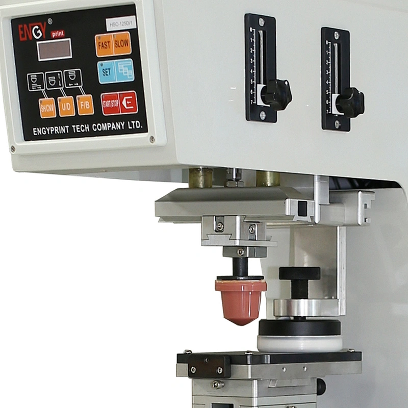 helmet Logo design Tampo pad printer C150/1 Semi Automatic Pad Printing Machine pad printing