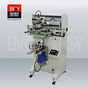 semi Automatic Screen Printing Machine for plastic glass bottle cups