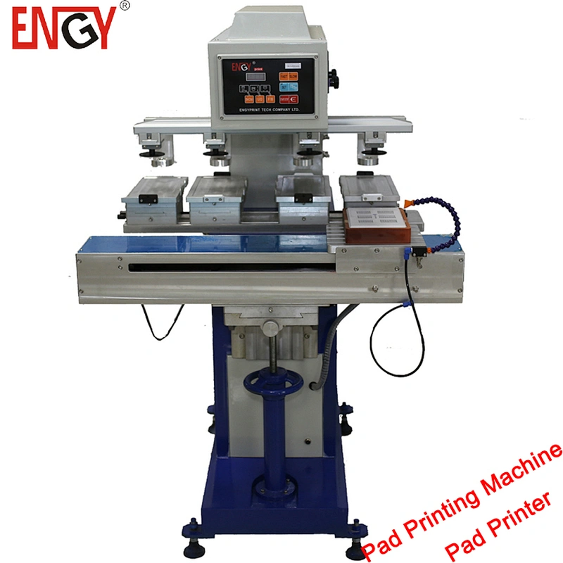 NEW automatic four color pad printing machine for bottle cap