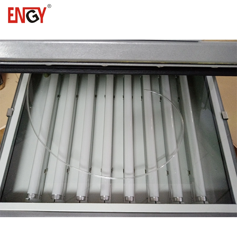 pad printing  steel plate cliche desktop vacuum UV exposure unit