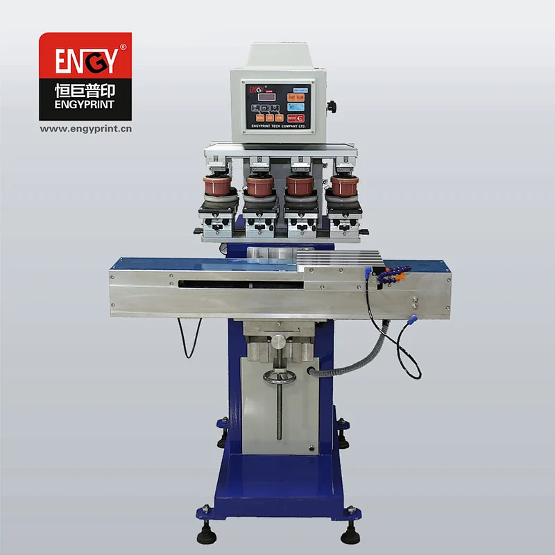 Auto/manual pad printer printing machine closed cup pad printer