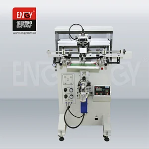 semi Automatic Screen Printing Machine for plastic glass bottle cups