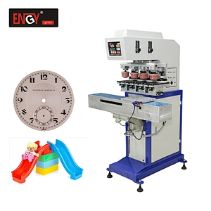 The manufacturer factory  auto machine 4 color pad printer used printing machine