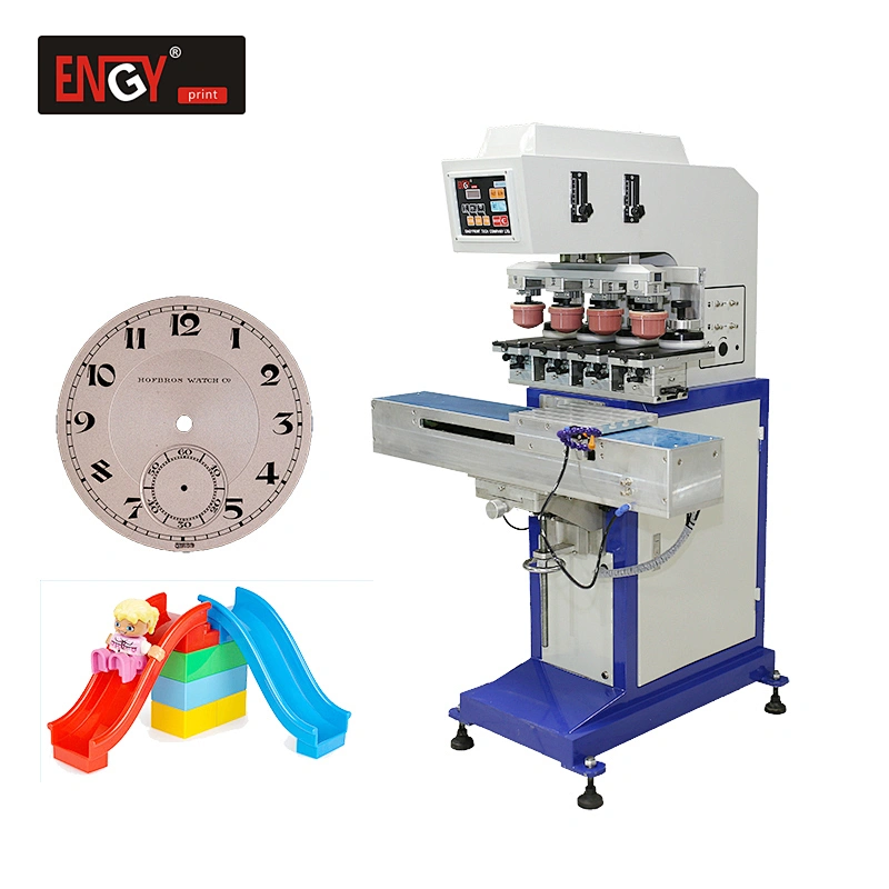 The manufacturer factory  auto machine 4 color pad printer used printing machine