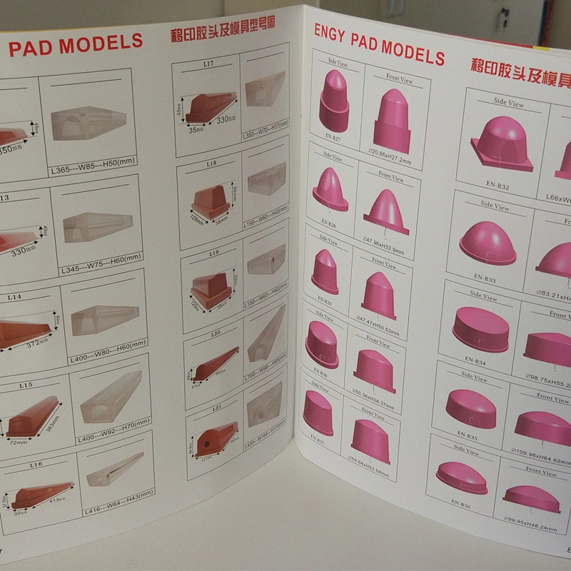 Soft Pad Print Transfer Printing Head Pad Printing Silicone Rubber Head