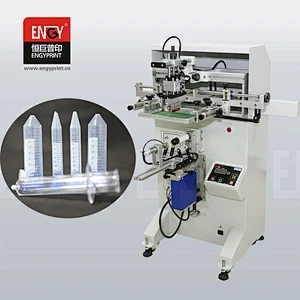 semi Automatic Screen Printing Machine for plastic glass bottle cups