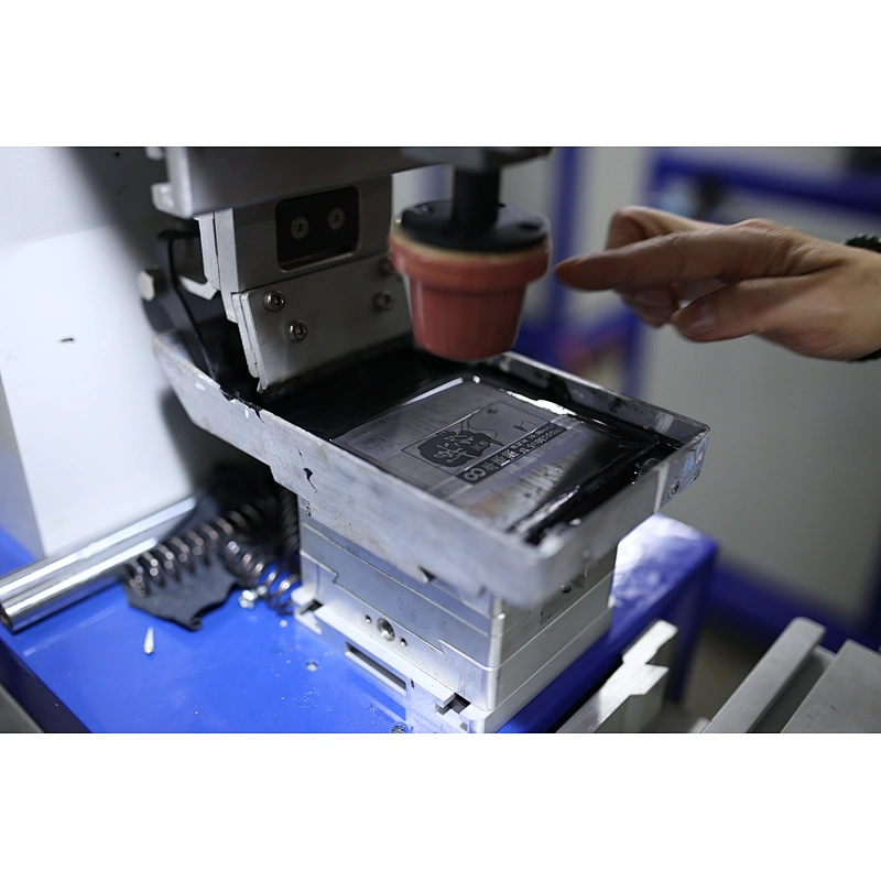 mini logo printing machine/manual pad printer with ink cup