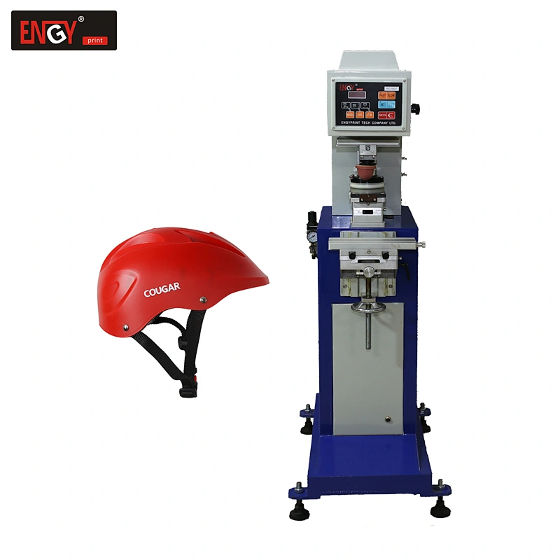 ENGY C150/1 Tampo pad printer Single Color Semi Automatic pad printing machine for helmet