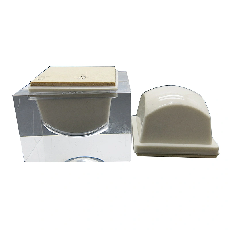 China pad printer consumables manufacturer transparent for pad print silicone rubber head pad mould