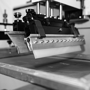 High Quality Semi-automatic  Pneumatic flatbed Panel Screen Printing Machine