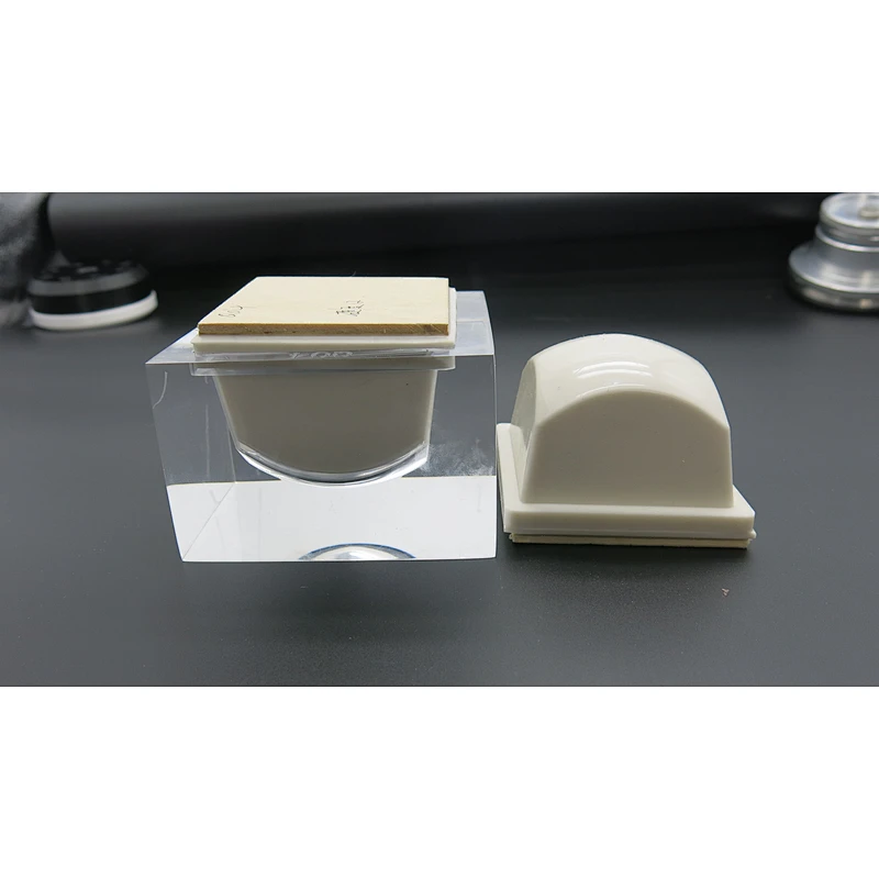 Round silicone pad acrylic moulds square silicone pad moulds for pad printing machine