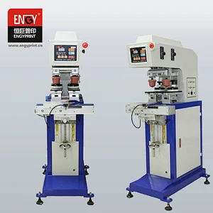 2016 professional two color ink cup golf ball pad printing machine