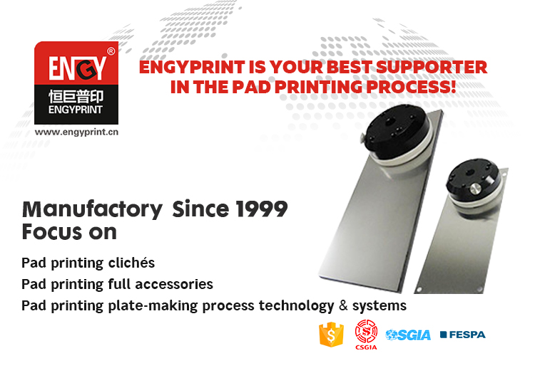 Laser engravable tagless pad printing template plates/cliche with metal and without metal for pad printer