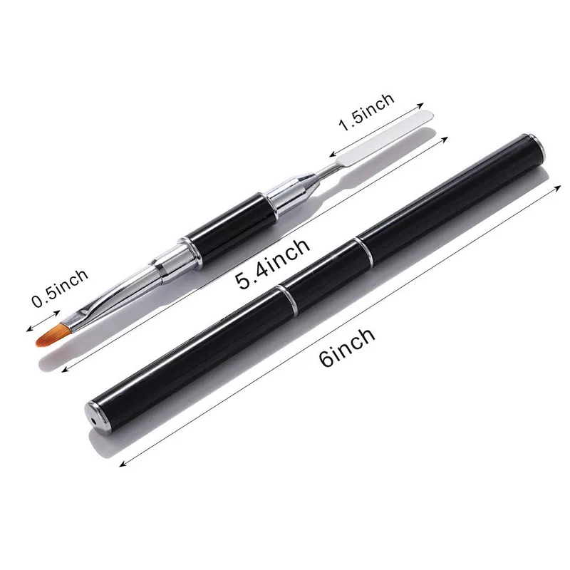 Package: 500PCS     Suitable for professional use or personal use.     These Self-adhesive Tips are suitable for Acrylic/UV