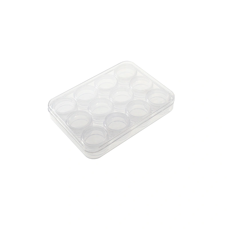 New Nail art packing box Detachable plastic jar