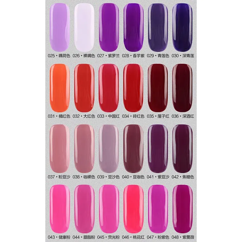 108 colors gel polish
