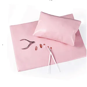 Foldable Manicure Arm Pillow Table Mat Set for Nail Art Tools