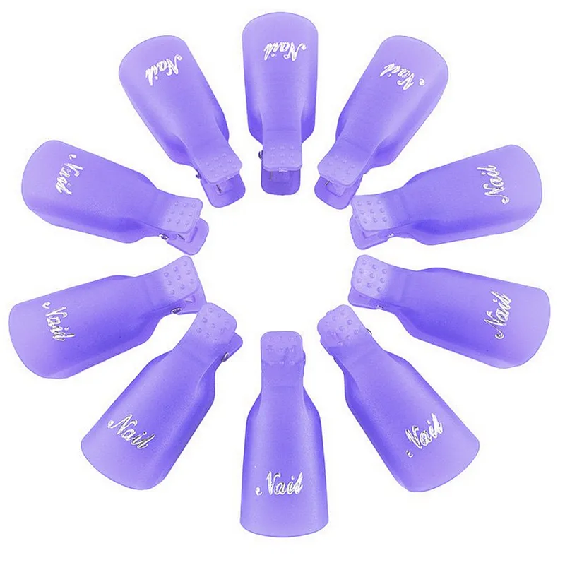 Plastic nail clip