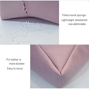 Hand Rest Cushion Pillow Pink White Black Soft PU Leather Foot Hand Holder