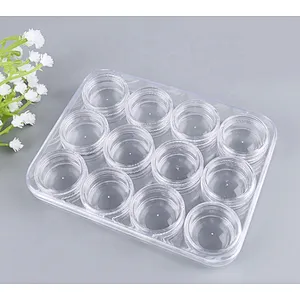 New Nail art packing box Detachable plastic jar