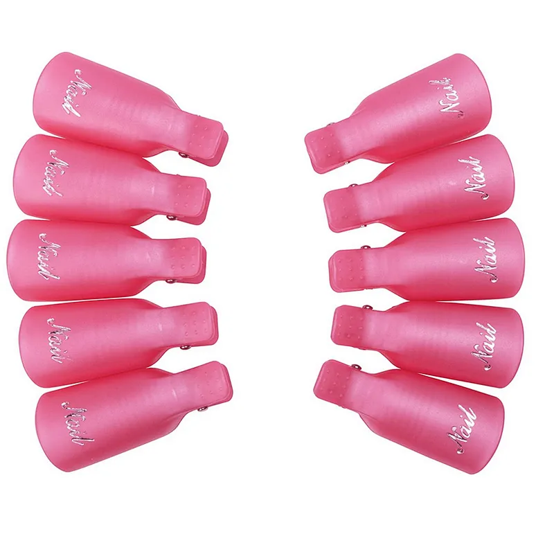 Plastic nail clip