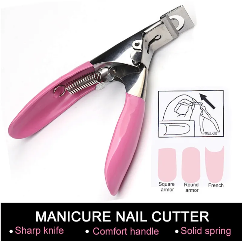 Acrylic Nail Tip Cutter Nail Manicure Products Acrylic Nail Clipper Tools