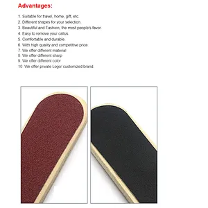 Microplane colossal wood handle foot file callus remover