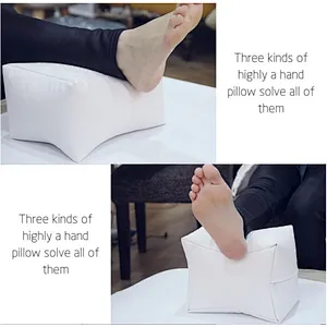 Hand Rest Cushion Pillow Pink White Black Soft PU Leather Foot Hand Holder