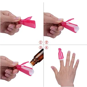 Plastic nail clip