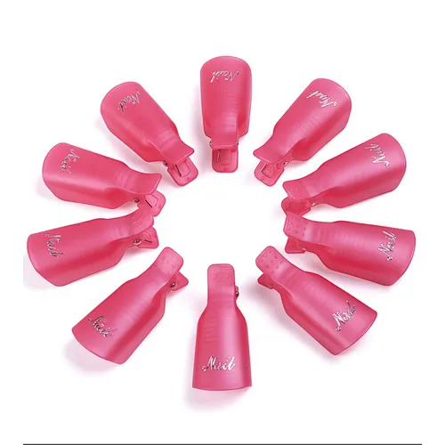 Plastic nail clip