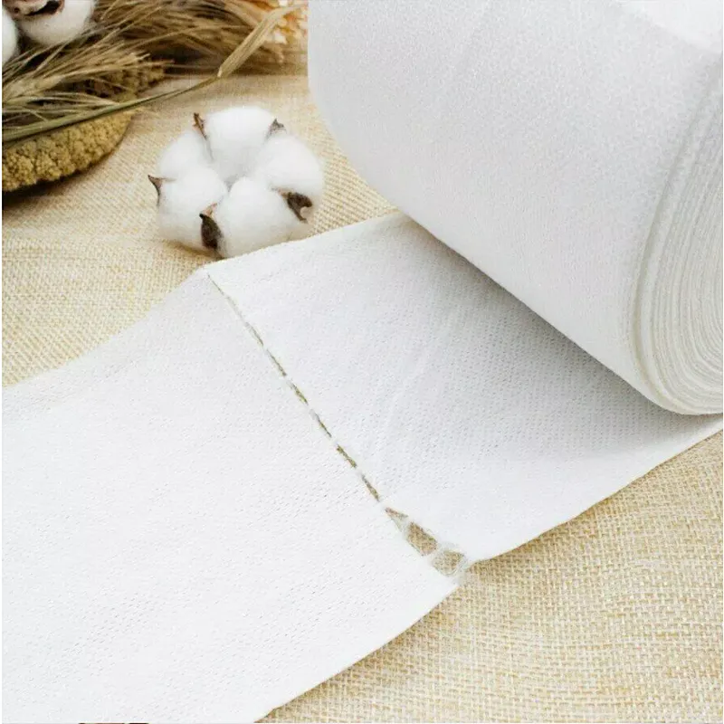 Cotton Roll Facial Tissue For Soft Skin Care