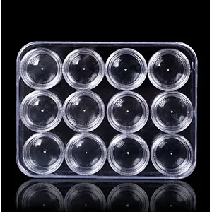 New Nail art packing box Detachable plastic jar