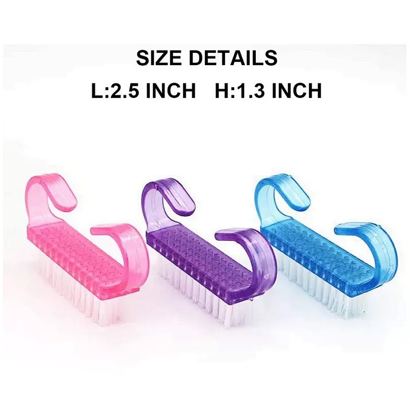 Handle Grip Nail Brushes