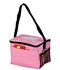 Wholesale OEM Custom Printing 6 Cans 600D Polyester Insulated Cooler Bag Waterproof and Reusablable Lunch Cooler Bag