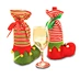 Christmas supplies Christmas red wine set gift bottle cover wine bag