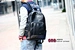 vintage pu school bag for men