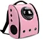 Dog Cat Leather Backpack Pet Carrier Astronaut