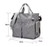 Striped Diaper Bag