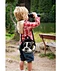 pug dog kids school bag