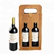 PU Leather Red Wine Holder