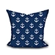The Beach Is My Happy Place Throw Pillow Case Cushion Cover Decorative