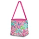 Tote Beach Bag Shopping Travel Purse Handbag - Pink inside