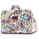 Big Rose printing Canvas Laptop Shoulder Messenger Bag Case Sleeve for 11 Inch 12 Inch 13 Inch Laptop tote bag