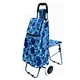 nice portable folding shopping trolley bag with wheels