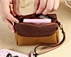 cosmetic bag eco leather