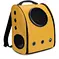 Dog Cat Leather Backpack Pet Carrier Astronaut